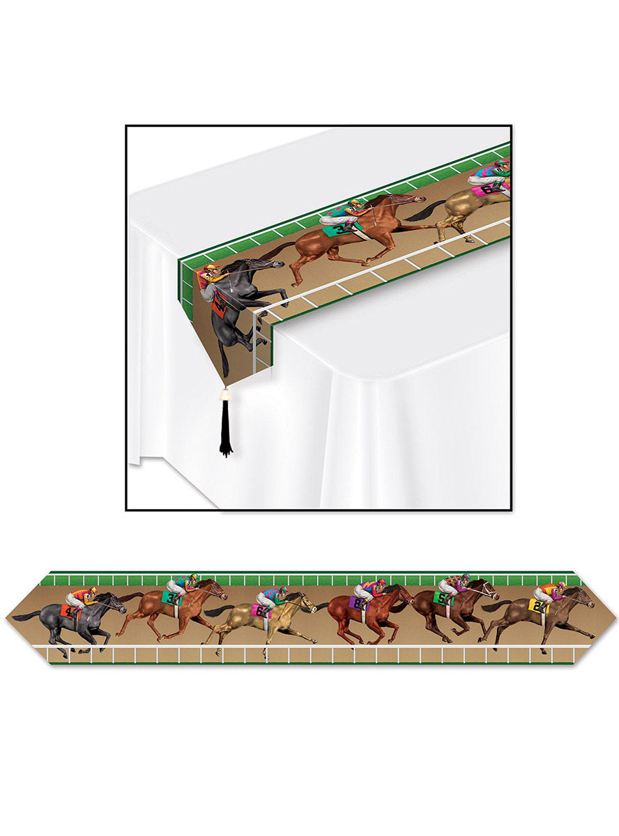 Race Day Paper Horse Table Runner - Main Image