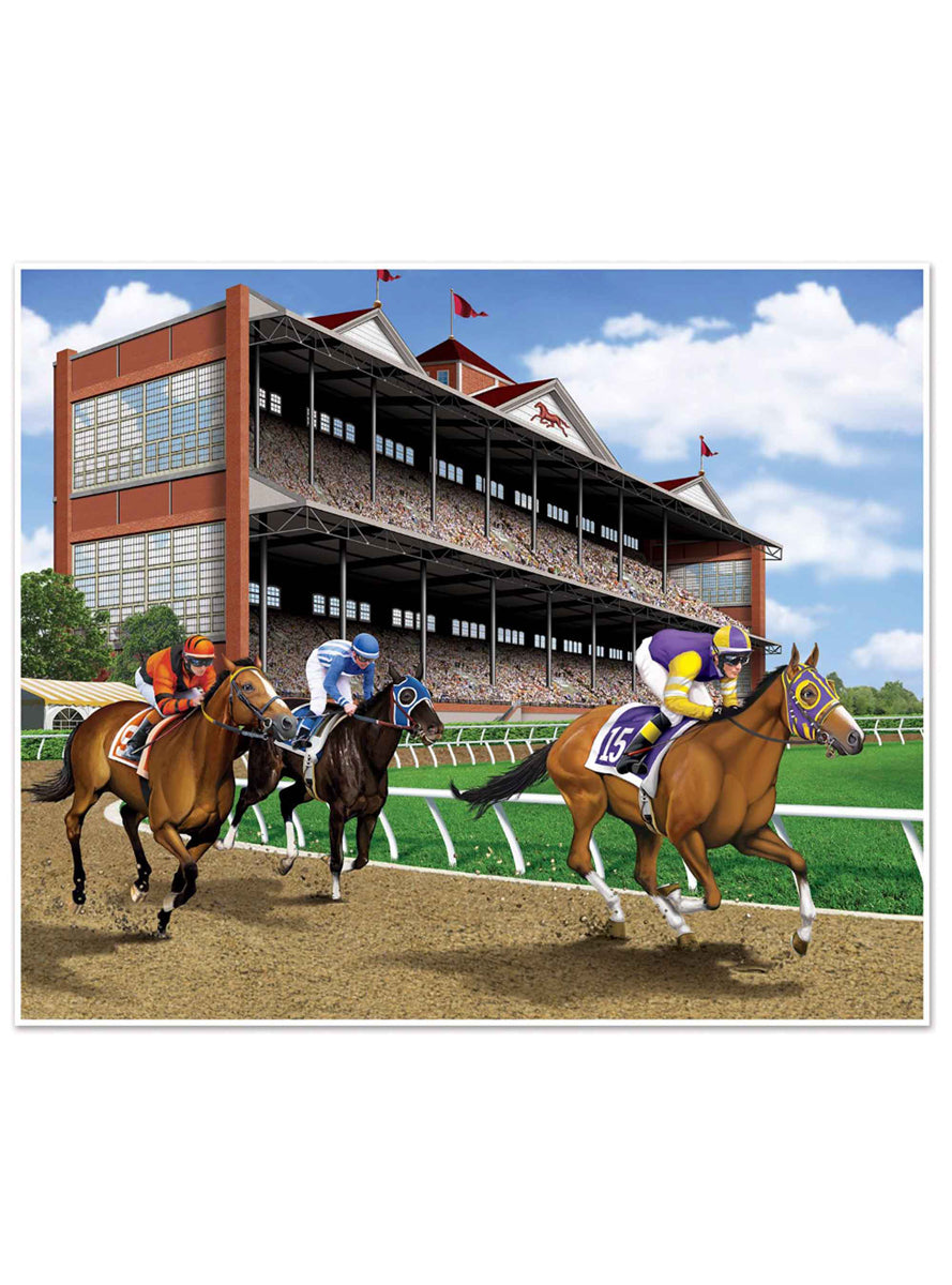 Race Day Scene Setter Wall Decoration - Main Image