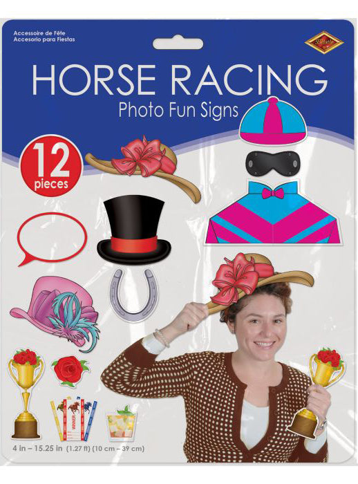 Race Day Cut Out Photo Props - Packaging Image