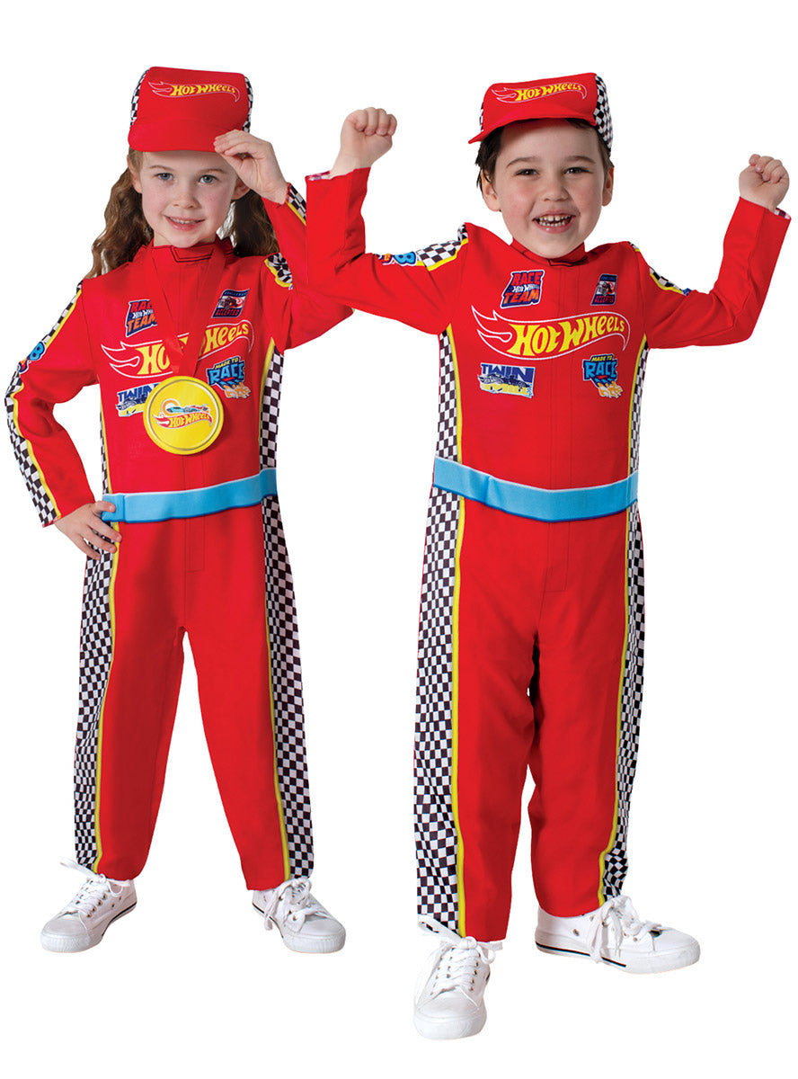 Hot Wheels Racing Suit Boys Costume - alternative image