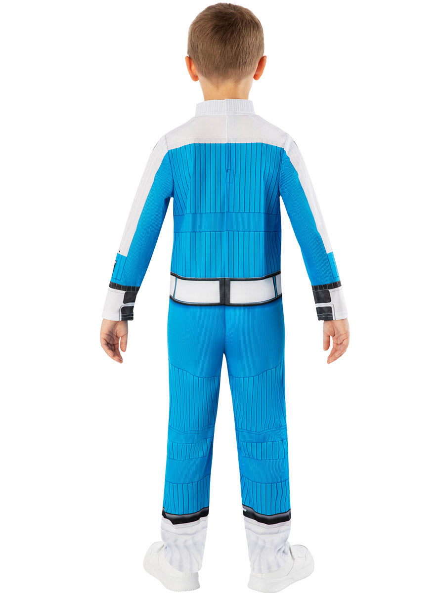 Superhero Boys Human Torch Marvel Costume - Back Image