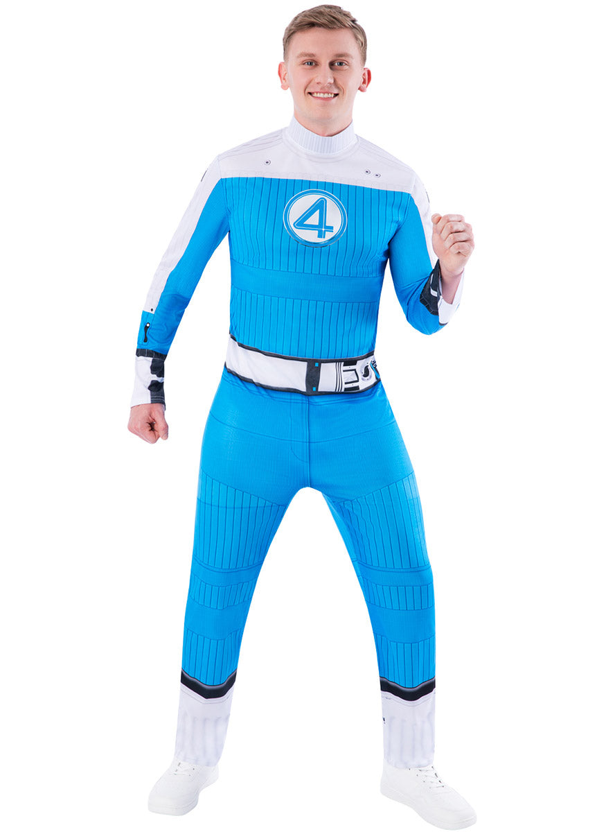 Marvel Fantastic 4 Mens Human Torch Superhero Costume - Main Image