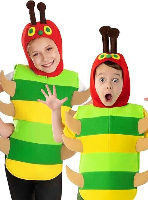 Green Hungry Caterpillar Kids Costume - Alternate Image