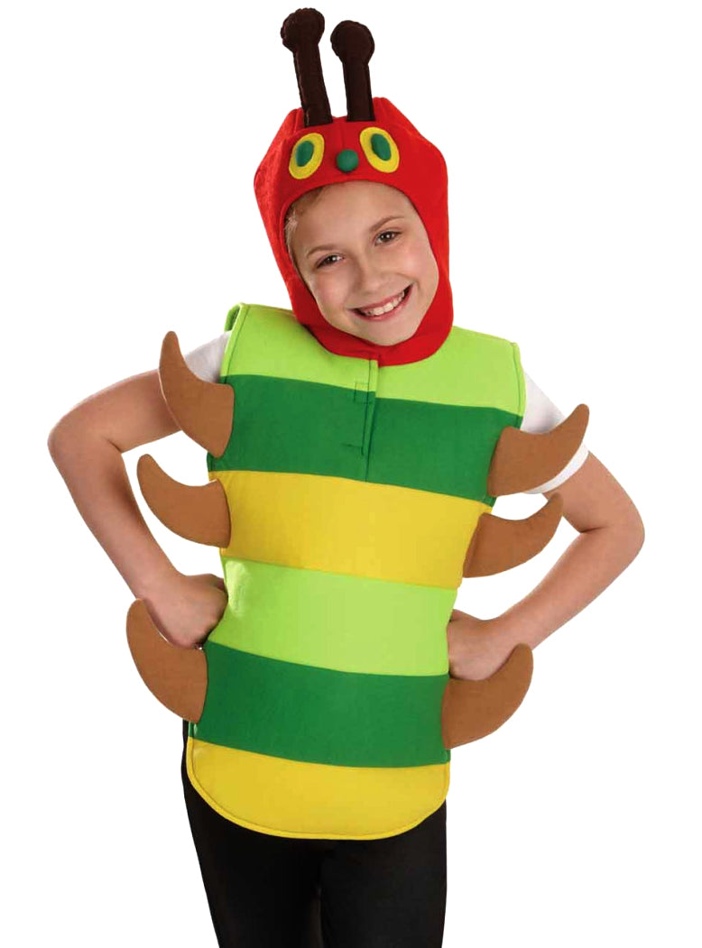 Teen Green Hungry Caterpillar Costume - Close Image