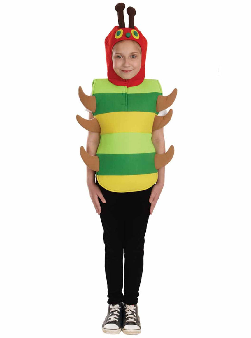 Teen Green Hungry Caterpillar Costume - Main Image