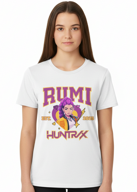 Teen Girls Rumi Est. 2025 White T-Shirt Main Image