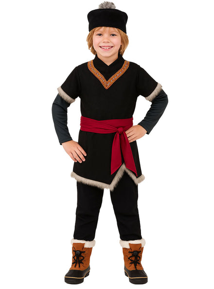 Boys Ice Mountain Woodsman Kristoff Frozen Costume