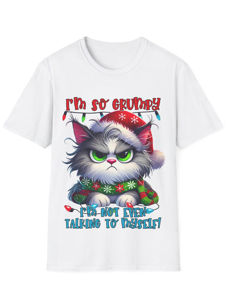 Im So Grumpy Adults White Grumpy Cat Christmas T Shirt