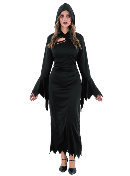 Main image of Immortal Mistress Womens Black Halloween Costume