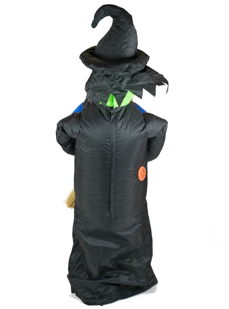 Inflatable Lift You Up Witch Kids Halloween Costume - Back Image