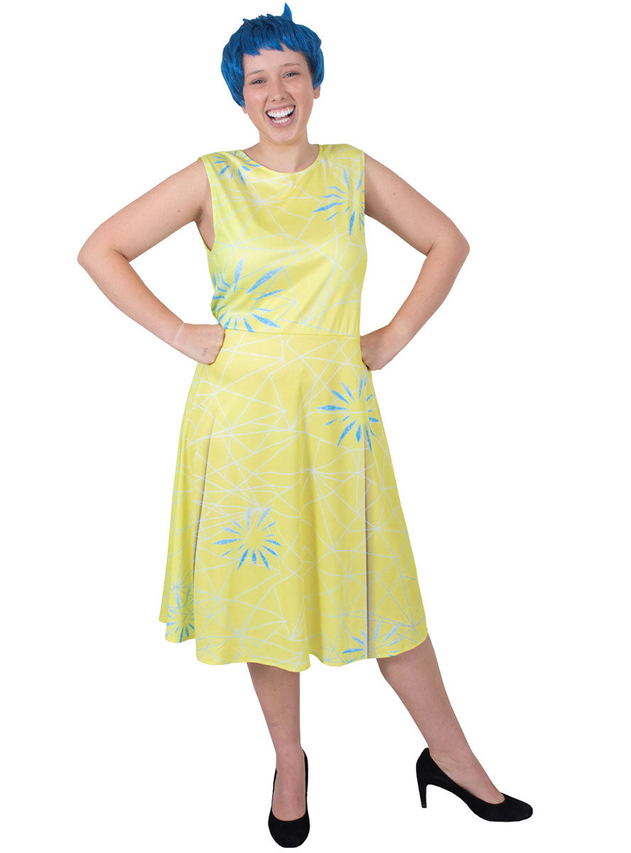 Alternate 2 Image of Joy Inside Out Womens Movie Character Costume