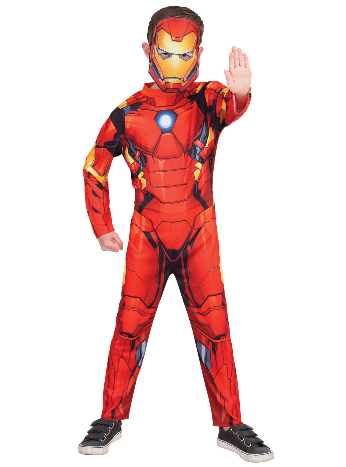 Boys Classic Iron Man Marvel Comics Superhero Costume - Main Image