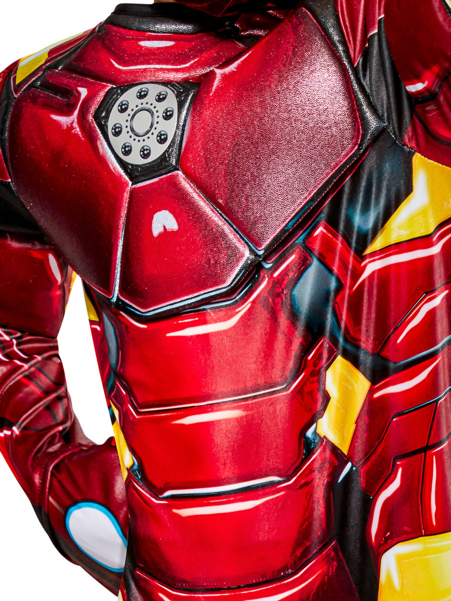 Iron Man Premium Boys Marvel Superhero Costume - Close Image