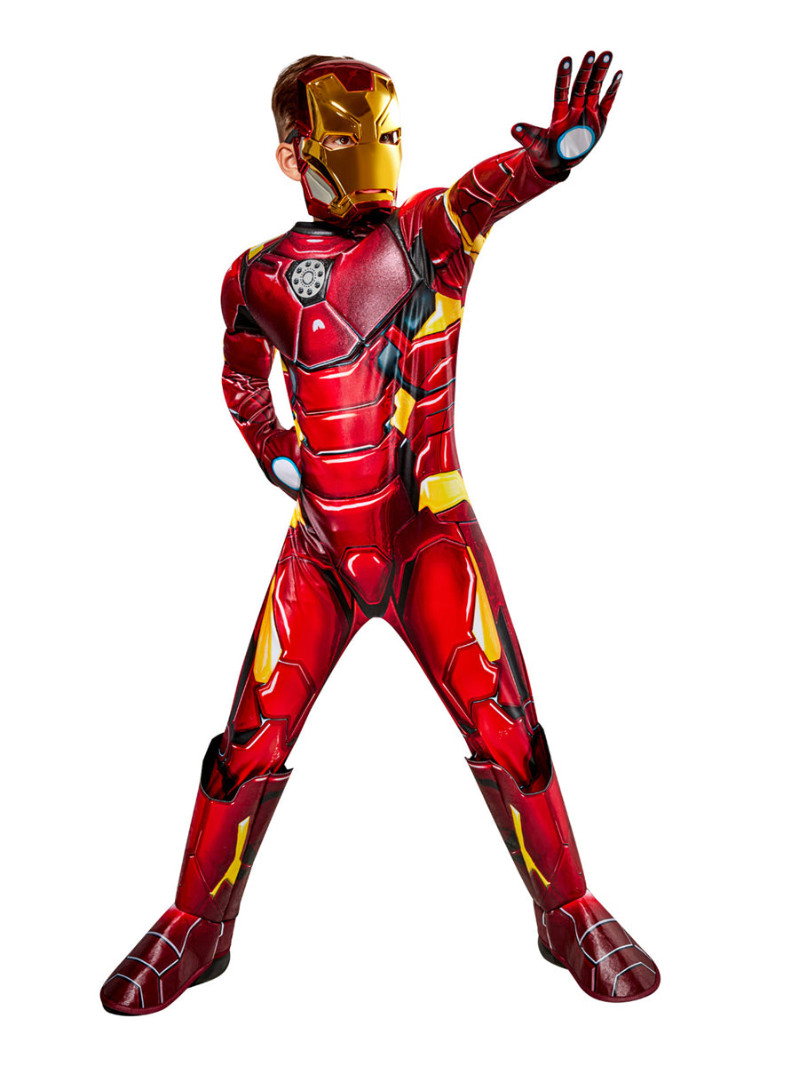 Iron Man Premium Boys Marvel Superhero Costume - Main Image
