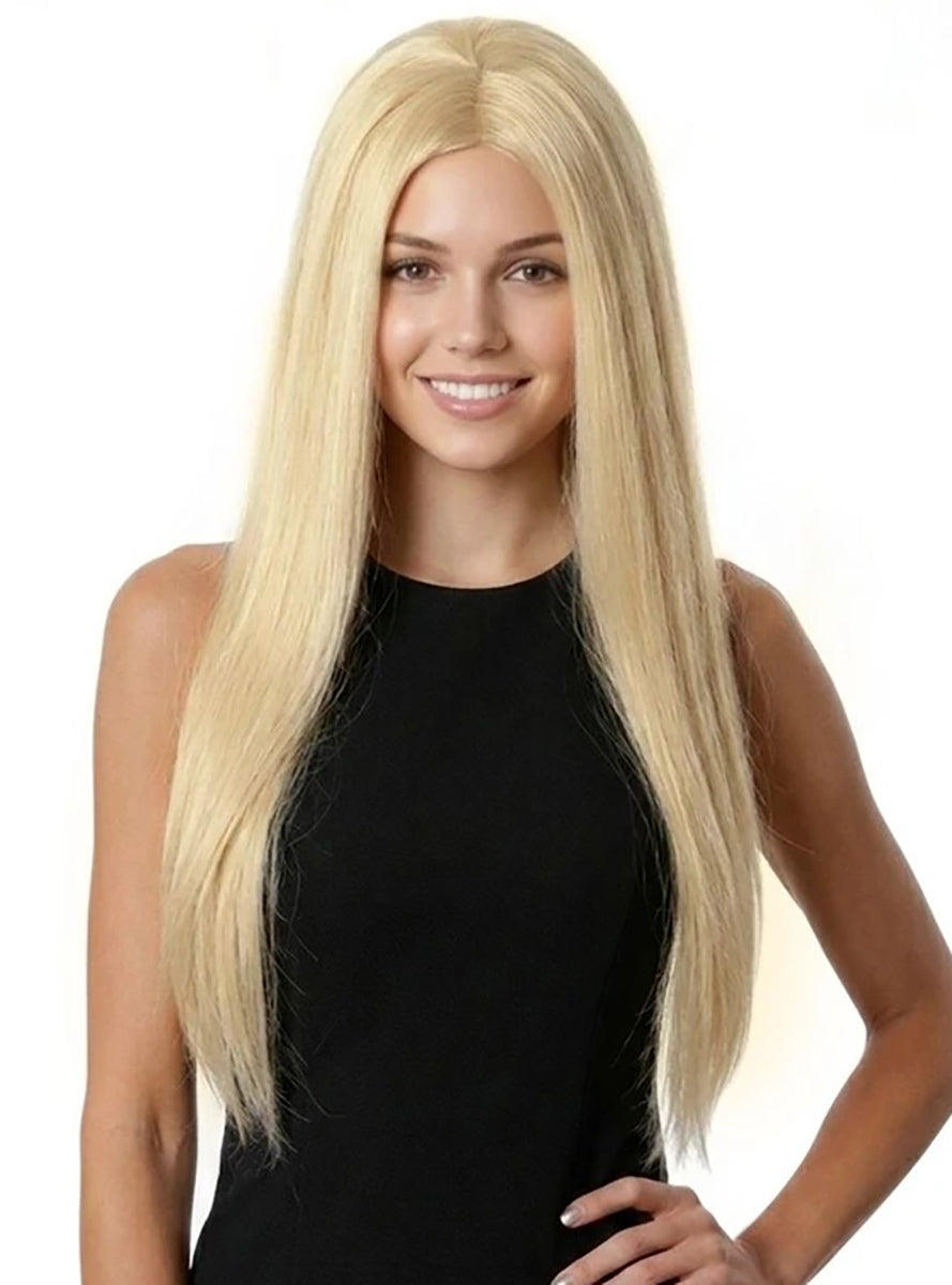Isabella Long Blonde Straight Heat Resistant Wig