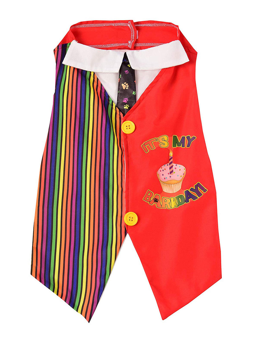 Its My Barkday Pet Dog Birthday Vest