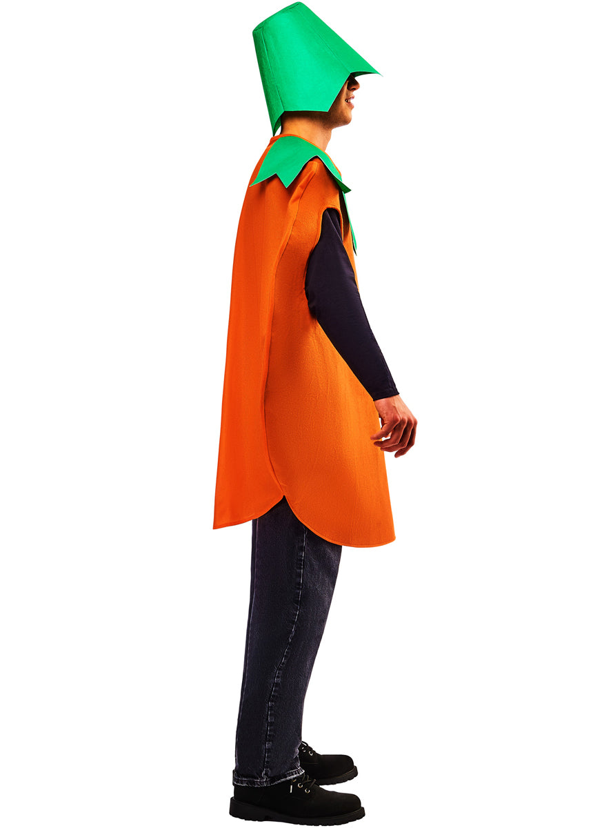 Funny Face Adults Jack 'O' Lantern Pumpkin Costume - Side Image