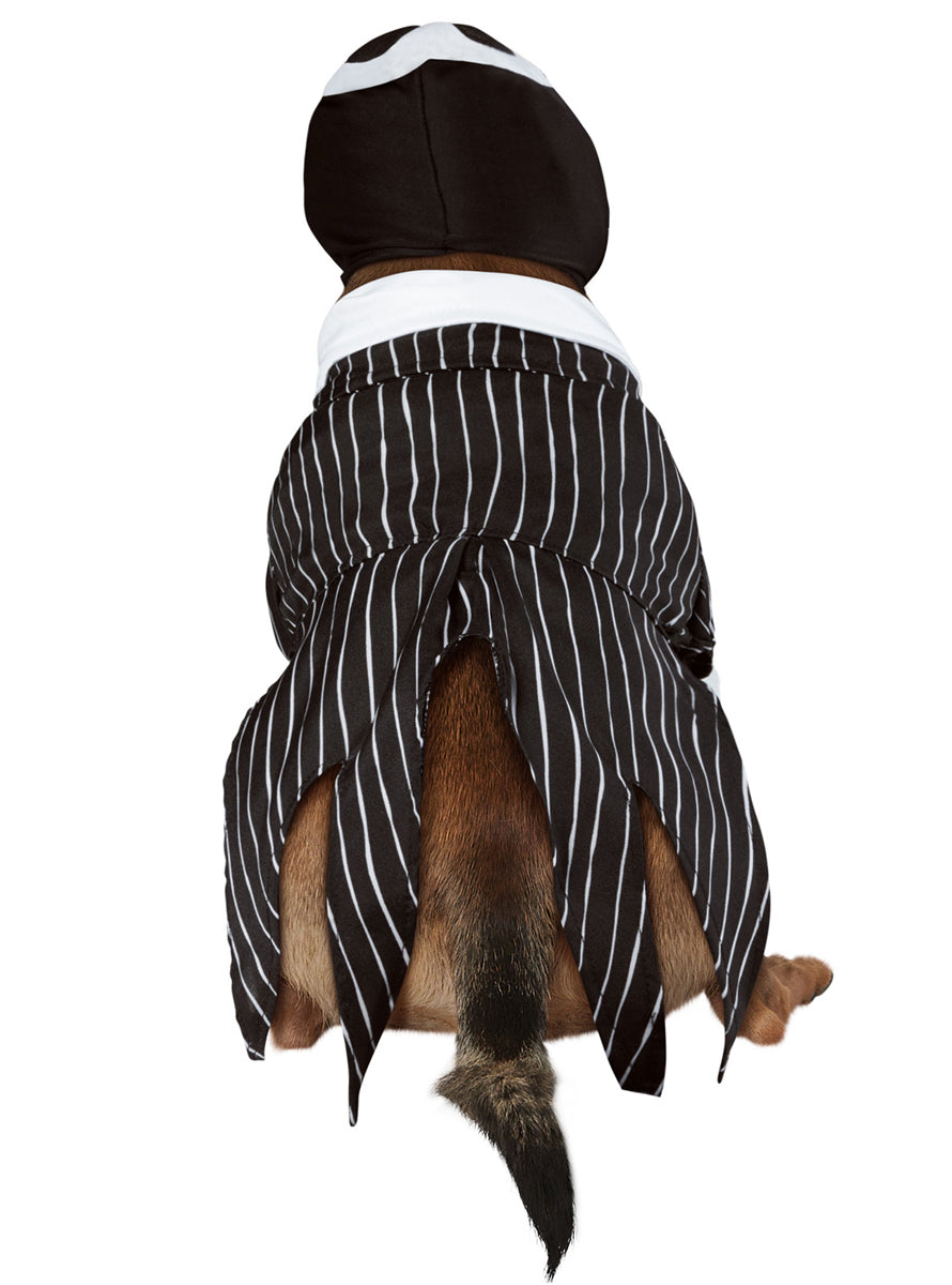 Jack Skellington Pet Dogs A Nightmare Before Christmas Costume – Back Image