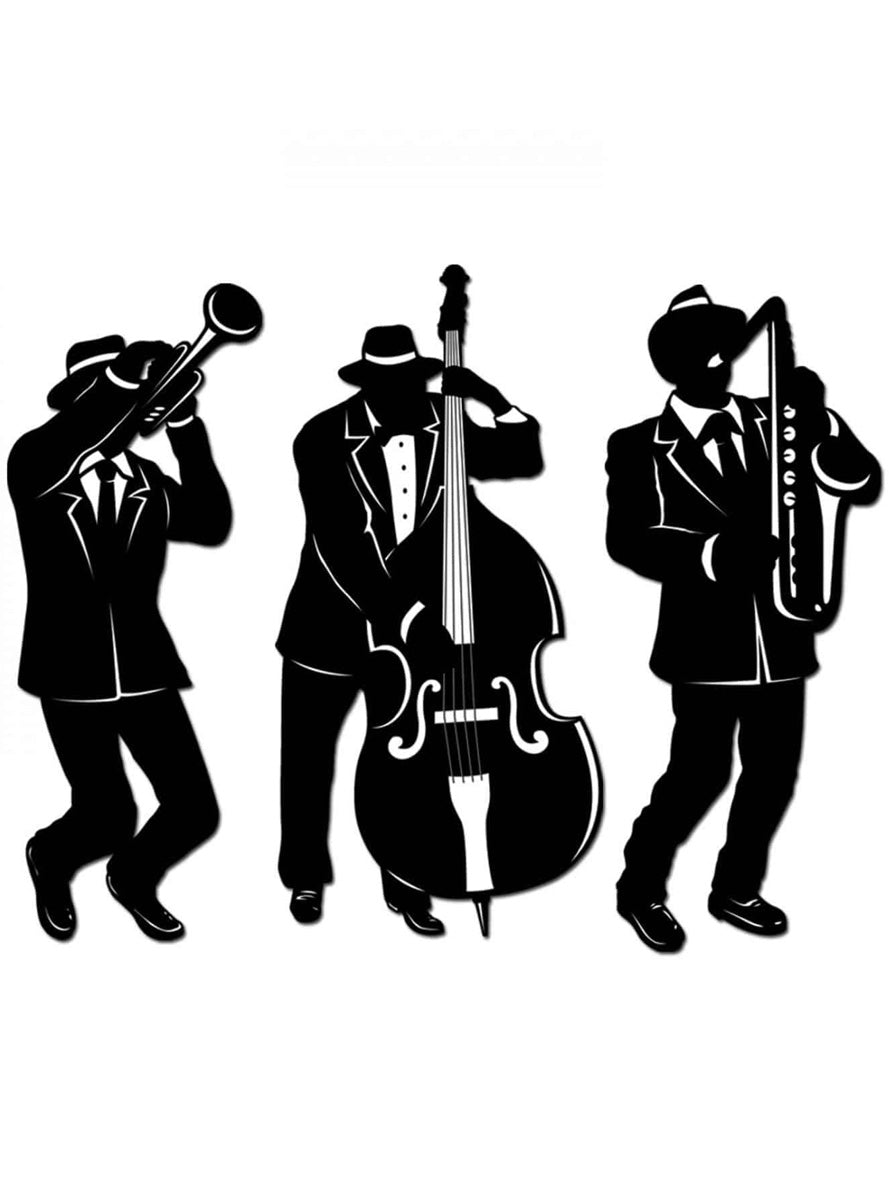 Jazz Band Silhouettes - Main Image