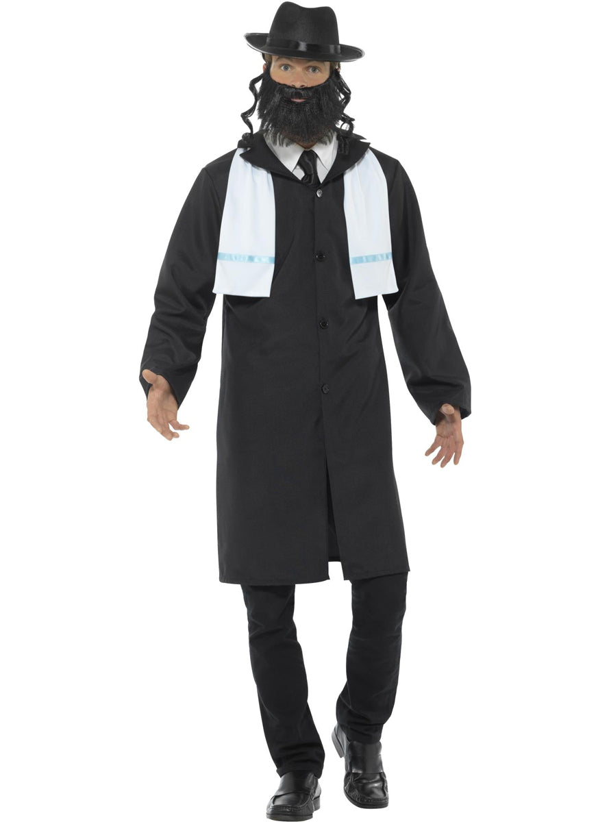 Mens Jewish Rabbi Religious Costume - Main Image