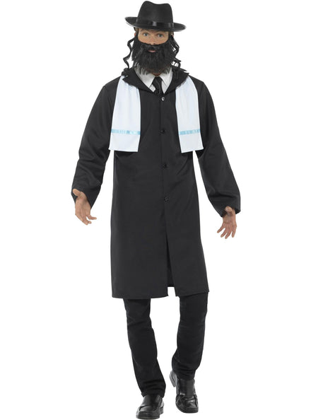 Mens Jewish Rabbi Religious Costume - Main Image