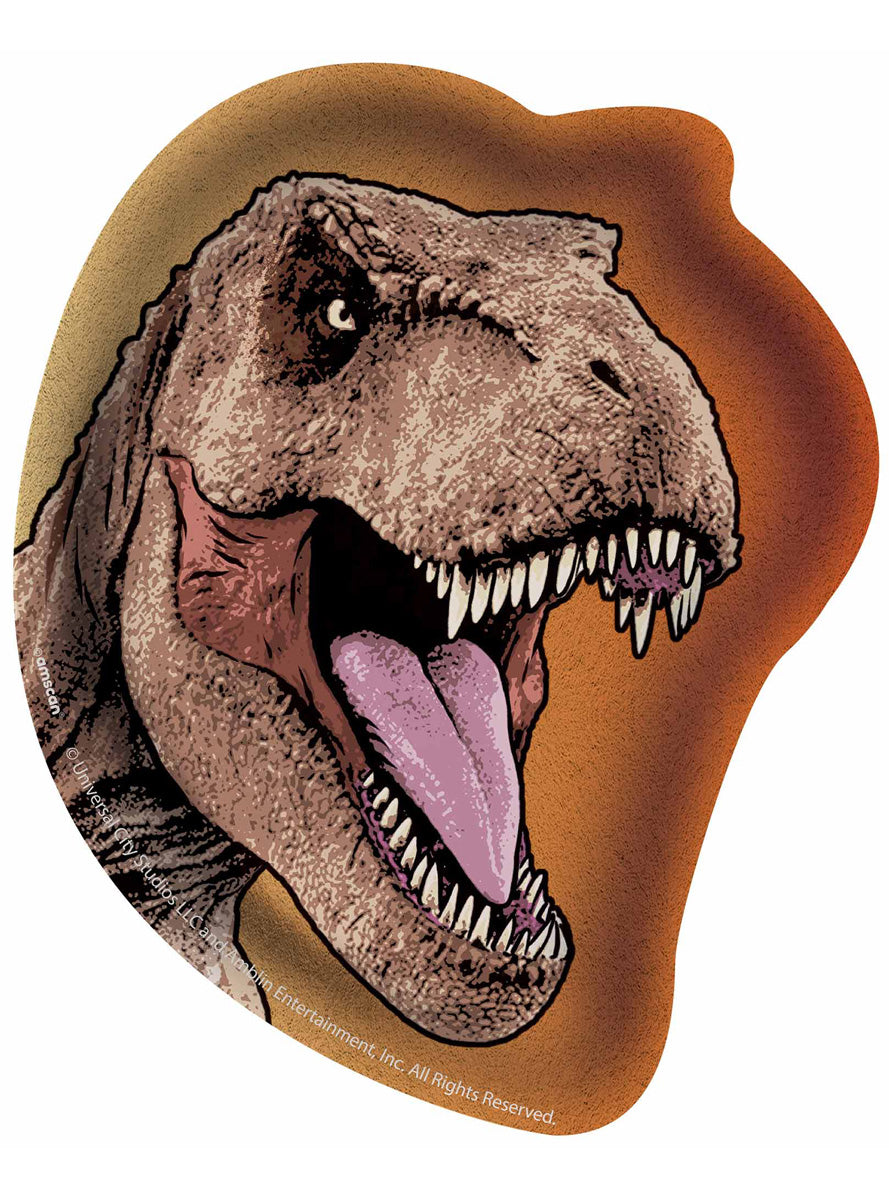 Jurassic World T-Rex Paper Plates 8 Pack - Main Image