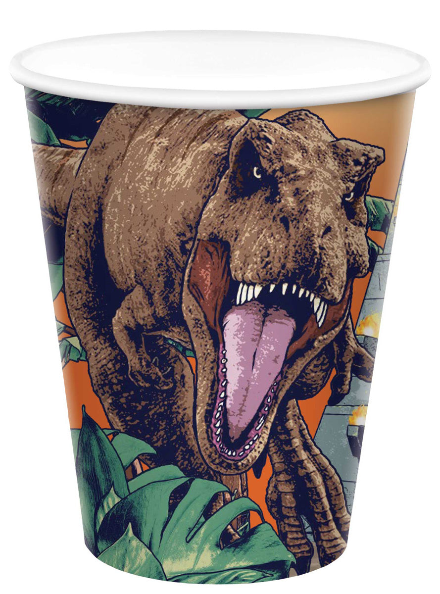 Jurassic World Party Cups 8 Pack - Main Image