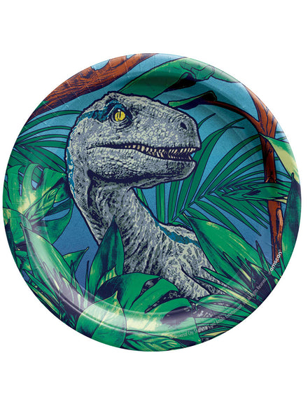 Jurassic World 17cm Paper Plates 8 Pack - Main Image