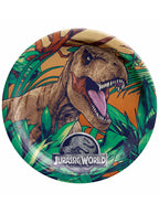 Jurassic World 23cm Paper Plates 8 Pack - Main Image
