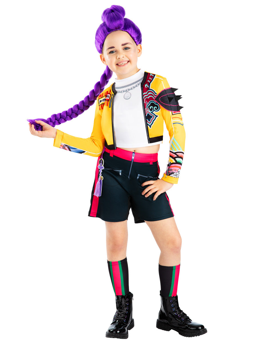 K Pop Demon Hunters Girls Core Rumi Costume - Alternative Image 3
