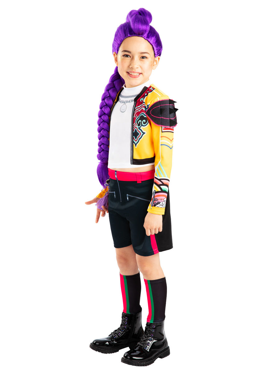 K Pop Demon Hunters Girls Core Rumi Costume - Side Image