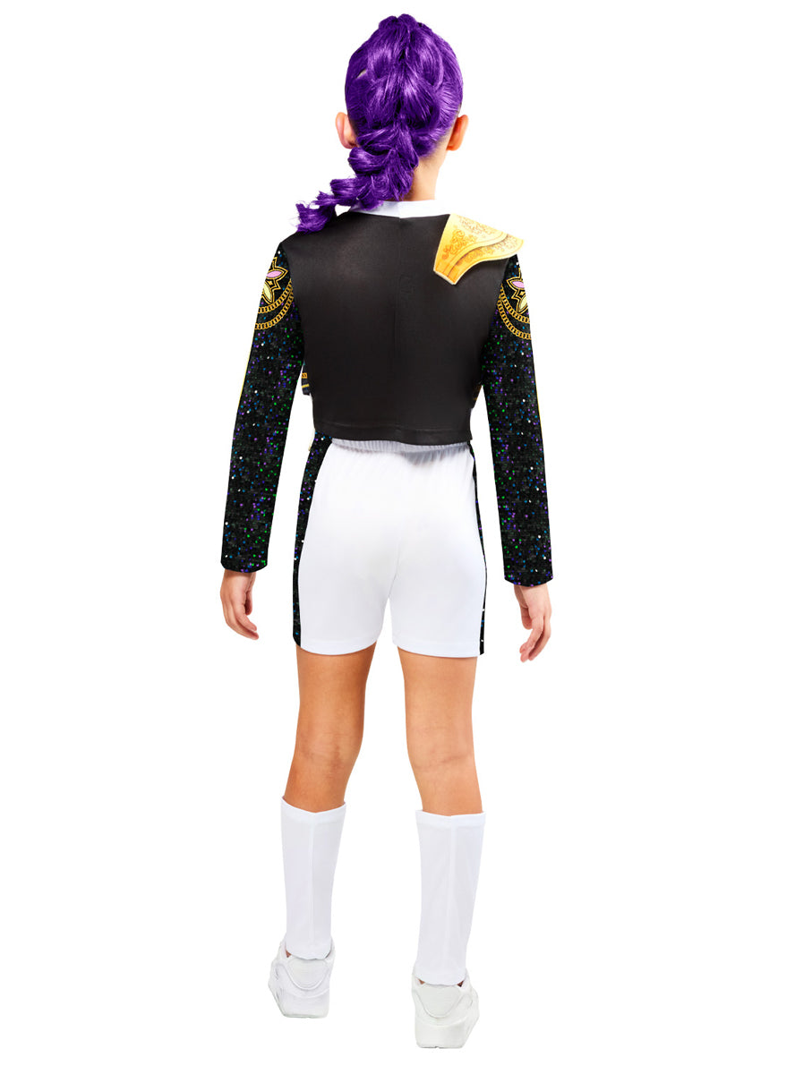 K Pop Demon Hunters Girls Rumi Gold Hybrid Costume - Back Image