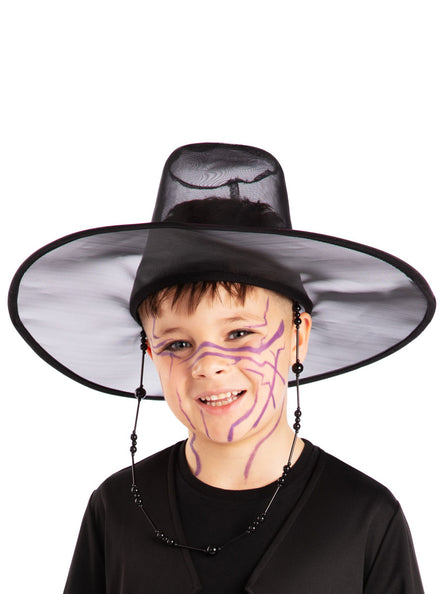 K Pop Boys Jinu Demo Black Costume Hat - Main Image