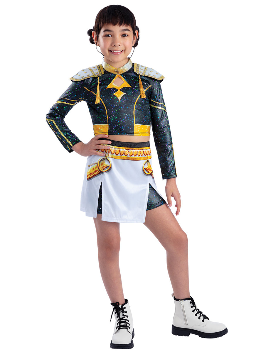 K-Pop Demon Hunter Girls Deluxe Golden Zoey Costume - Main Image