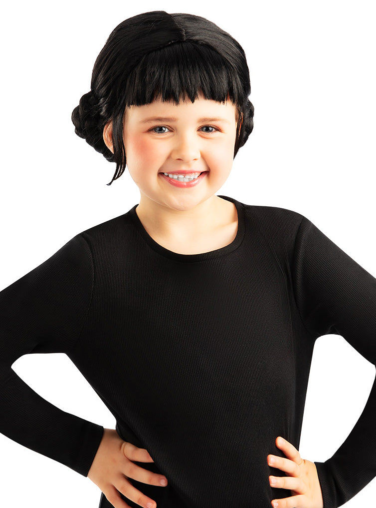 K Pop Demon Hunters Girls Zoey Black Costume Wig - Main Image