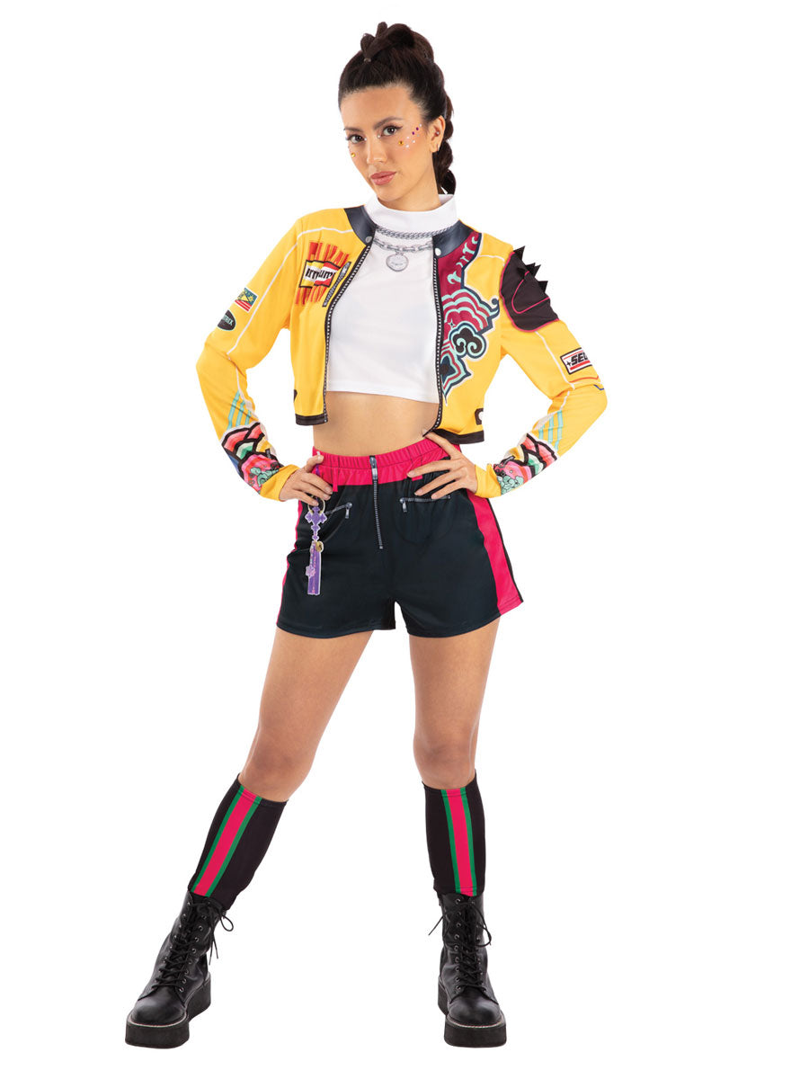 K Pop Demon Hunters Womens Core Rumi Costume - Main Image