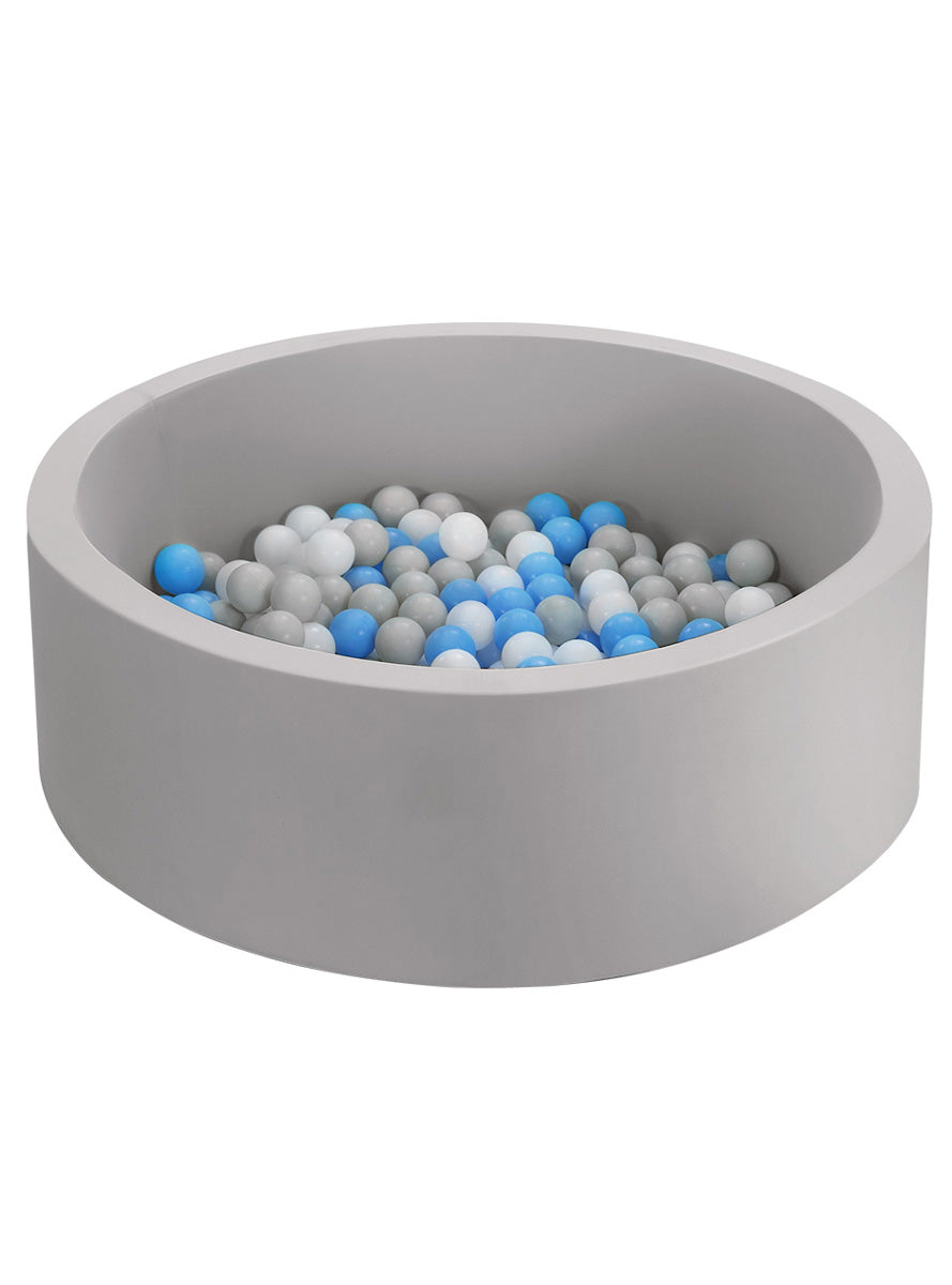 Keezi Kids Grey Foam Round Ball Pit - Main Image