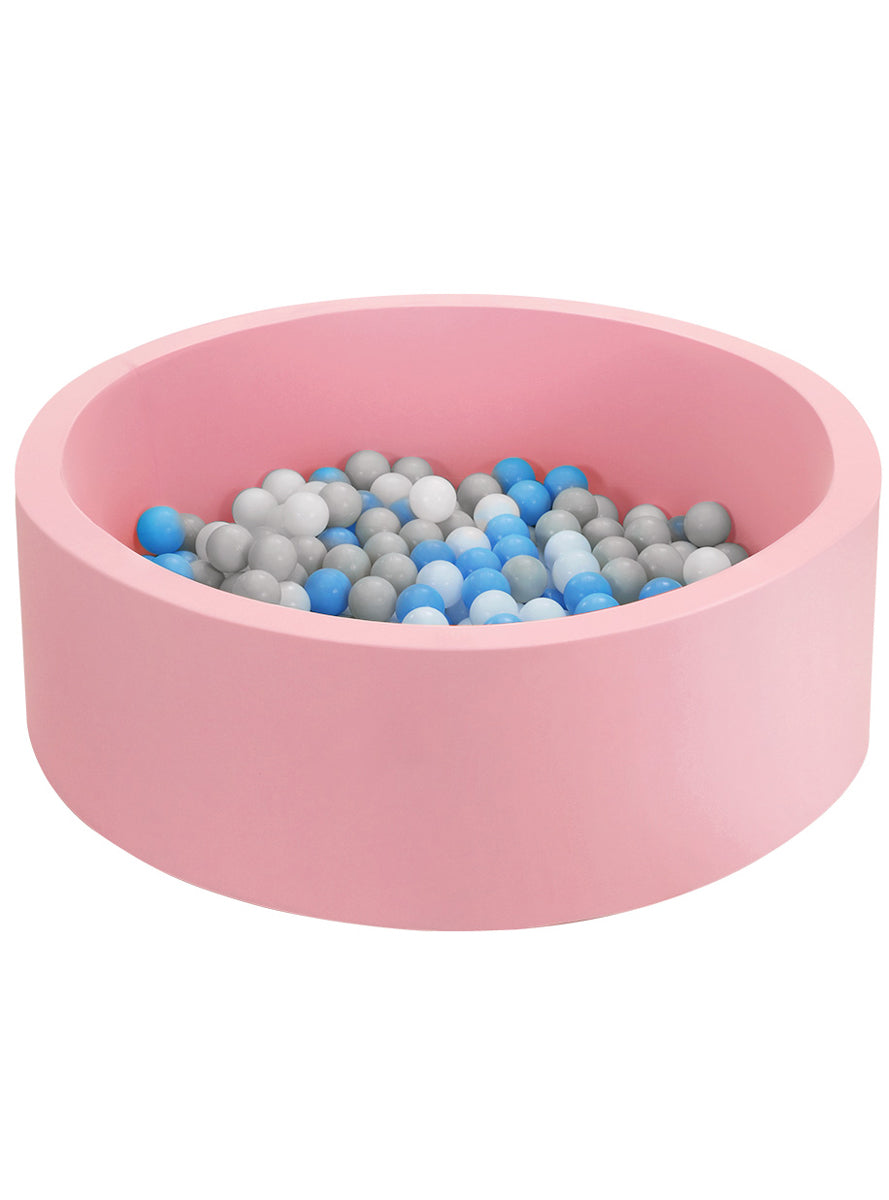 Keezi Kids Pink Foam Round Ball Pit - Main Image