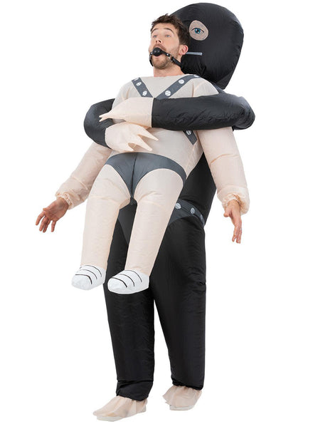 Mens inflatable kidnap gimp costume - Main image