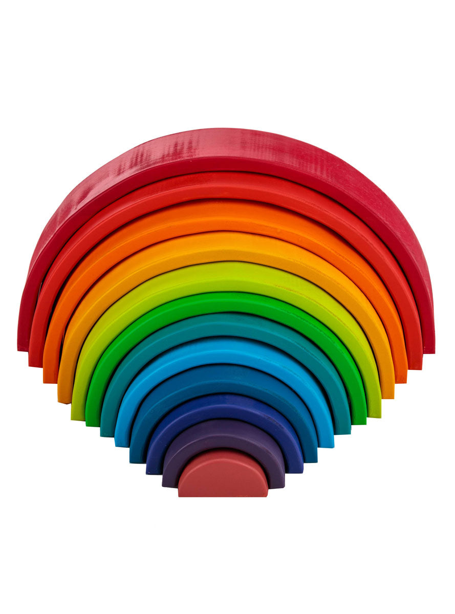 Kids Wooden Arch Play Rainbow - Alternative Image