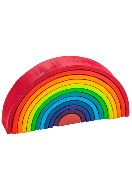 Kids Wooden Arch Play Rainbow - Main Image
