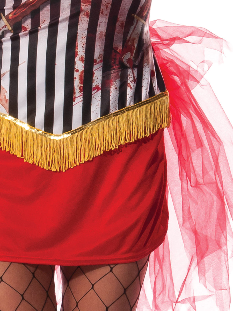 Knife Throwing Assistant Womens Halloween Costume close image 2