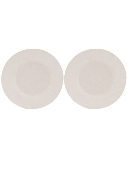 Womens Basic Nude Coloured Round Stick On Nipple Pasties