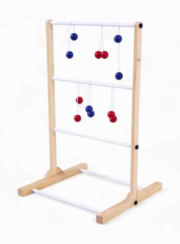 Ladder Ball Wooden Golf Toss Outdoor Lawn Game - Alternative Image 1