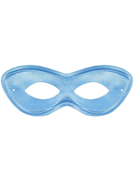 Light Blue Superhero Costume Mask