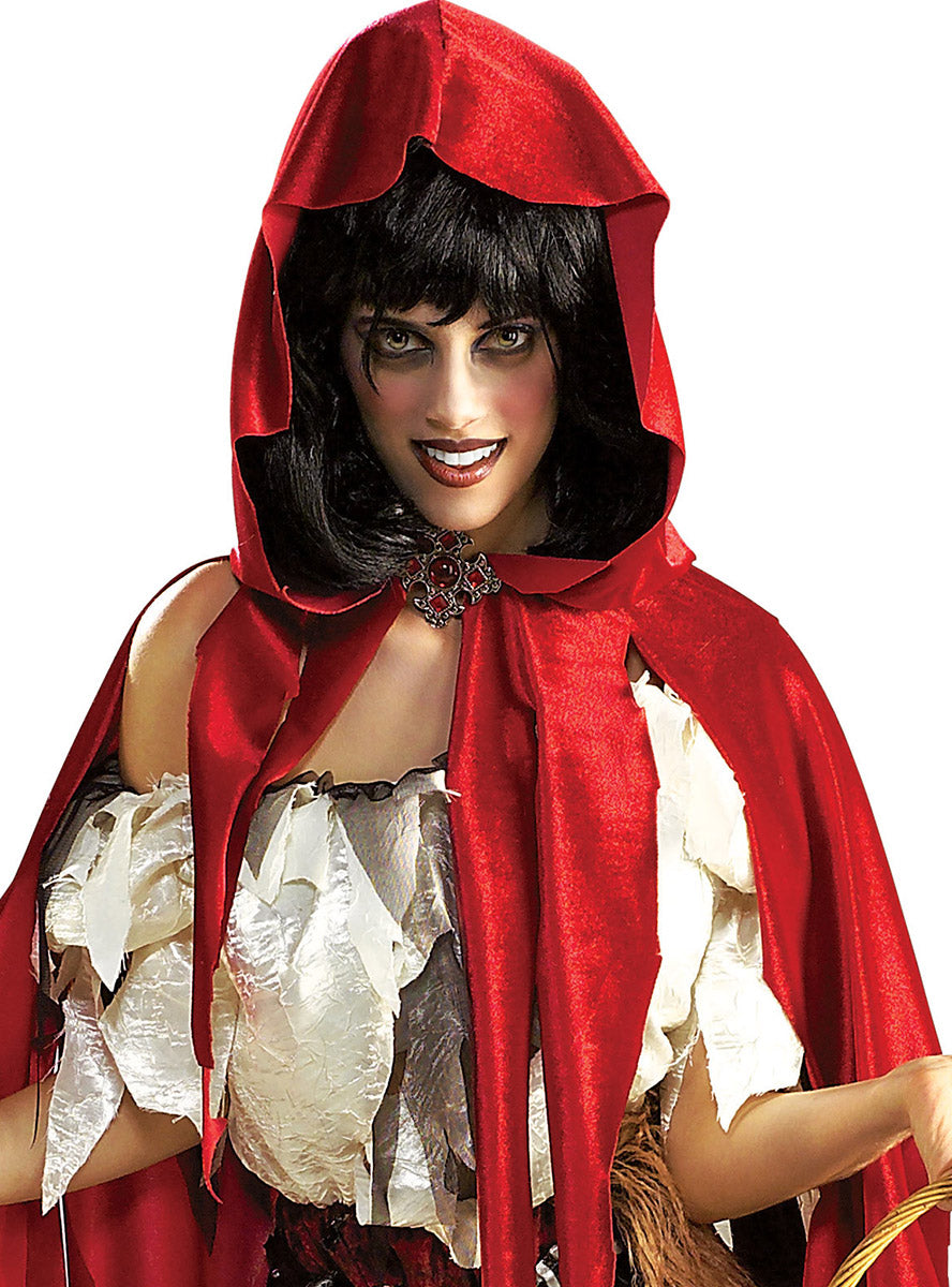 Lil Dead Riding Hood Womens Fairytale Halloween Costume - Close Image 1
