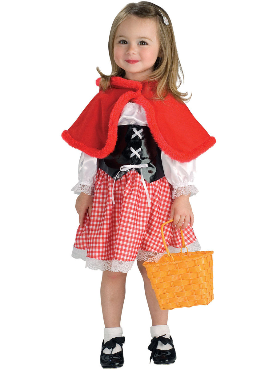 Toddler Girls Little Red Riding Hood Costume - Main Image