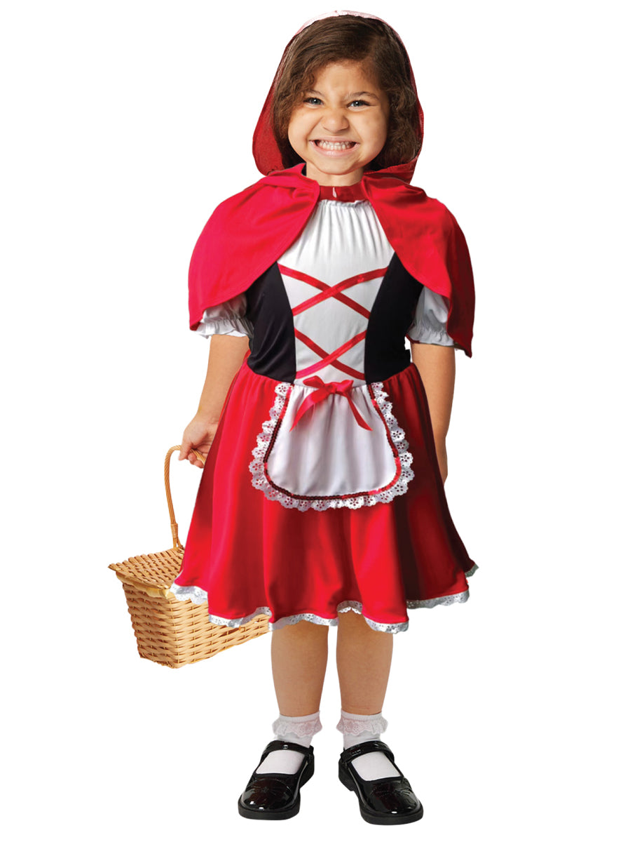 Red Riding Hood Girls Story Book Character Costume - Main Image