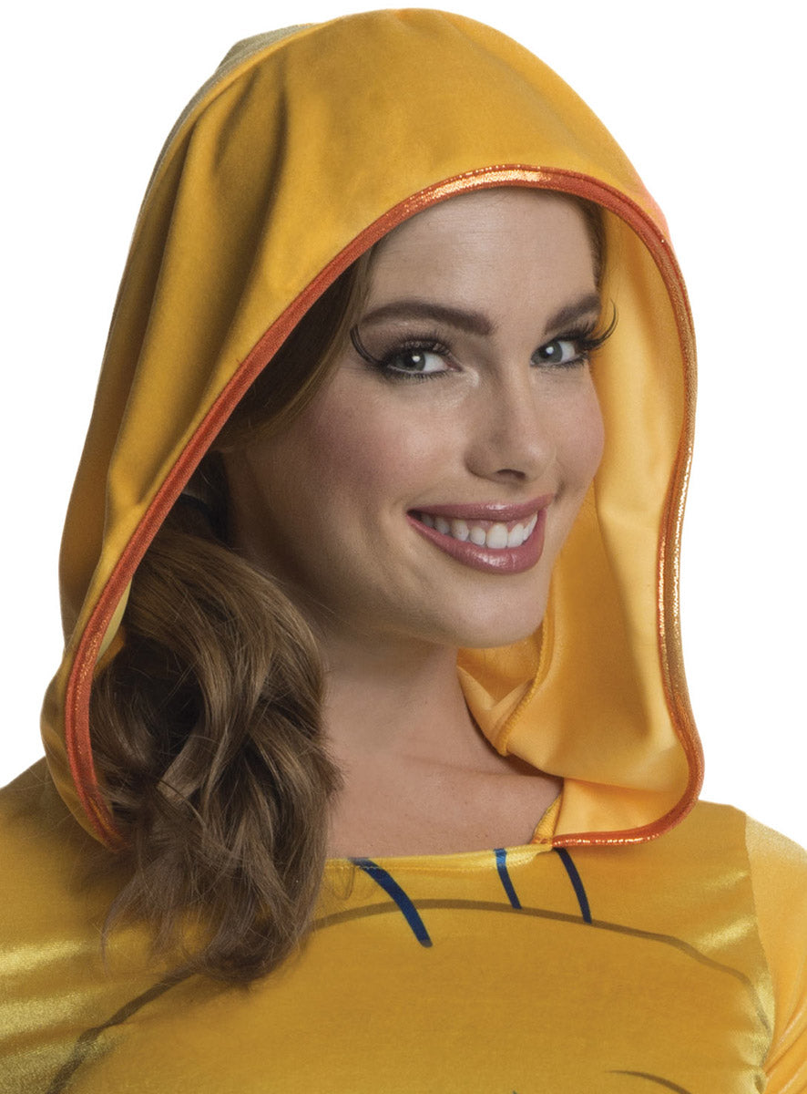 Image of Looney Tunes Womens Hooded Tweety Bird Costume - Close Image 2
