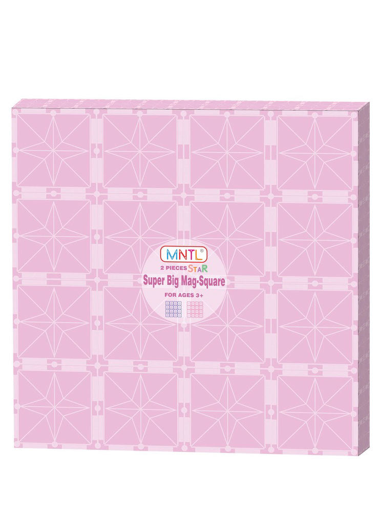 Magnetic Tiles 2 Pack Blue And Green Base Plates - Packaging Image